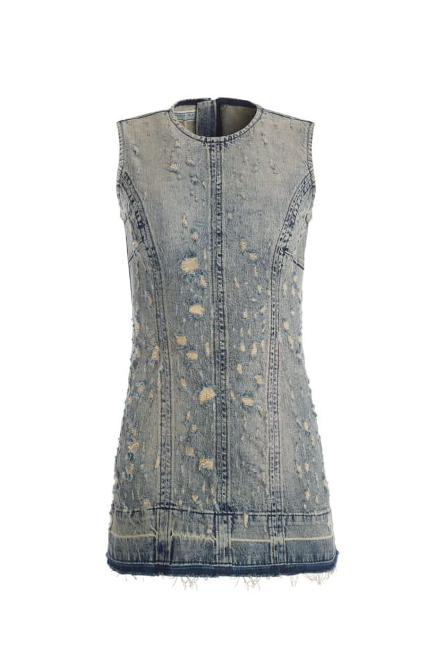 Vestido mini de ganga