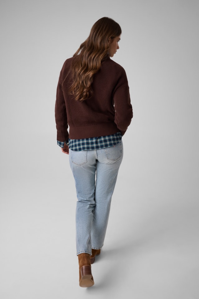 Pullover mit Dreieckslogo