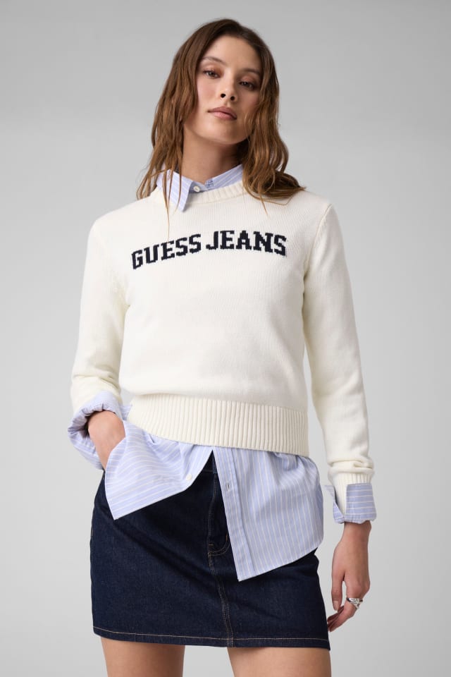 Camisola com logótipo aplicado