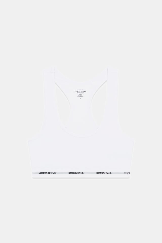 Bralette con bandas con logotipo