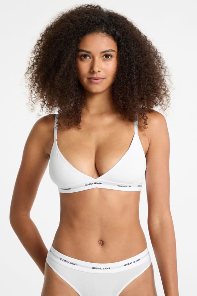 Logo-driehoek bralette