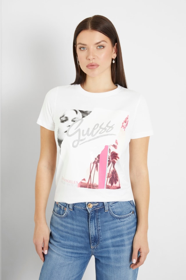 Front print t-shirt
