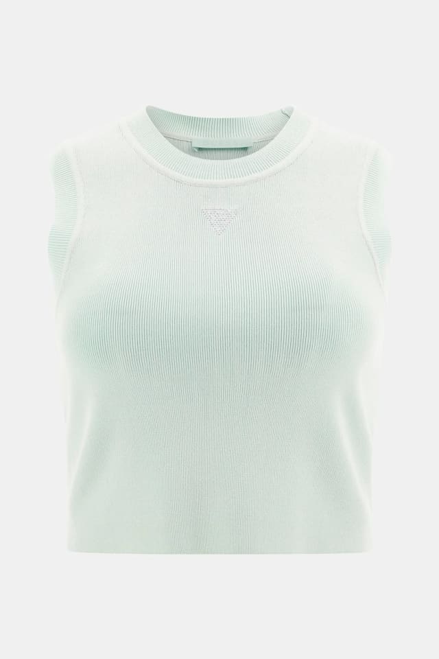 T-shirt de alças com triângulo pequeno