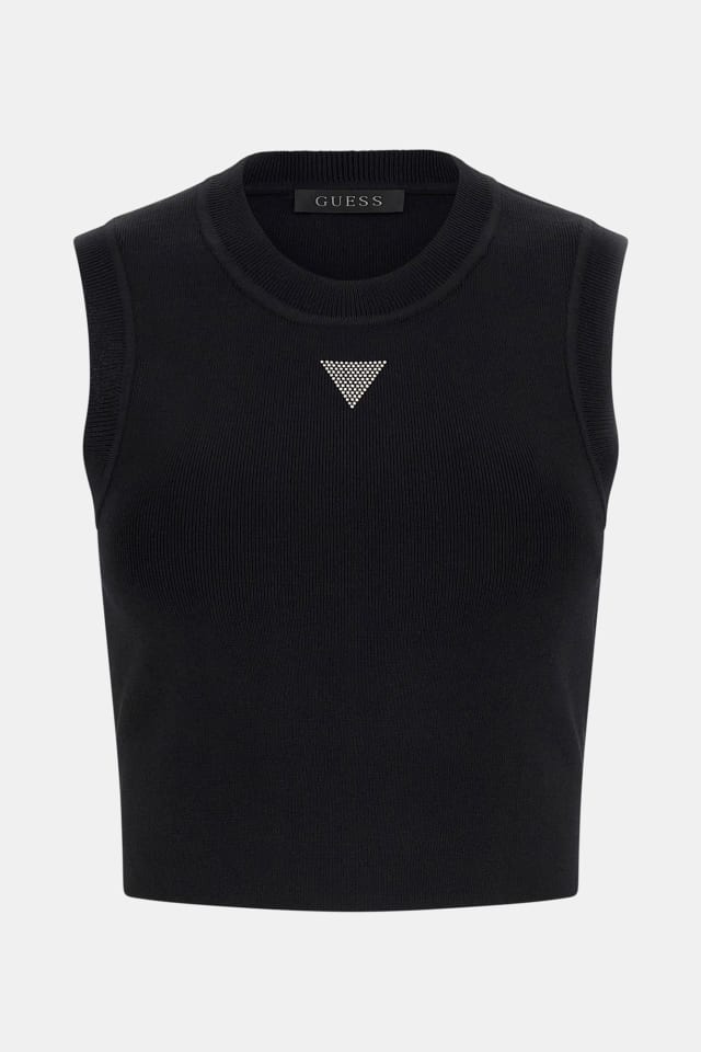 T-shirt de alças com triângulo pequeno