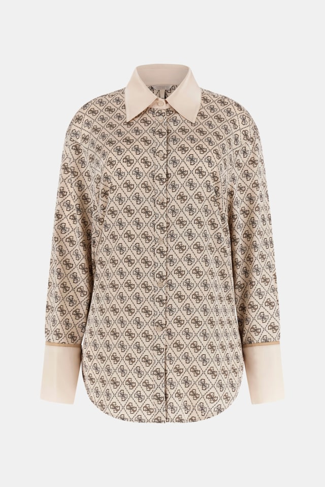 Camisa con logotipo integral