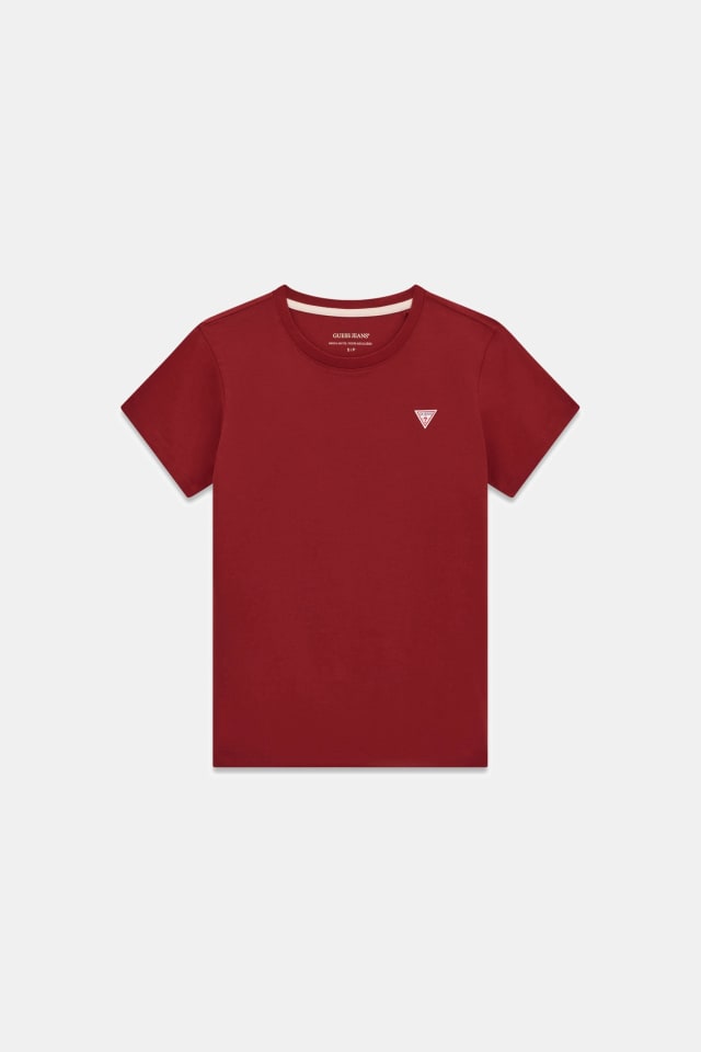 Camiseta con logotipo estampado corte slim