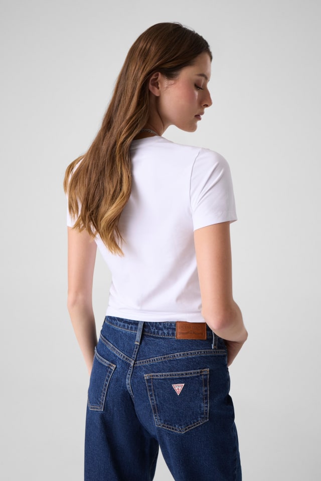 Slim Logo Print t-shirt