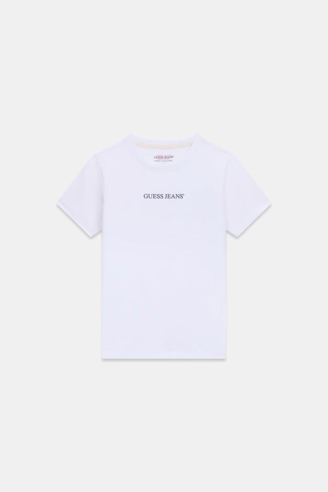 Camiseta con logotipo estampado corte slim