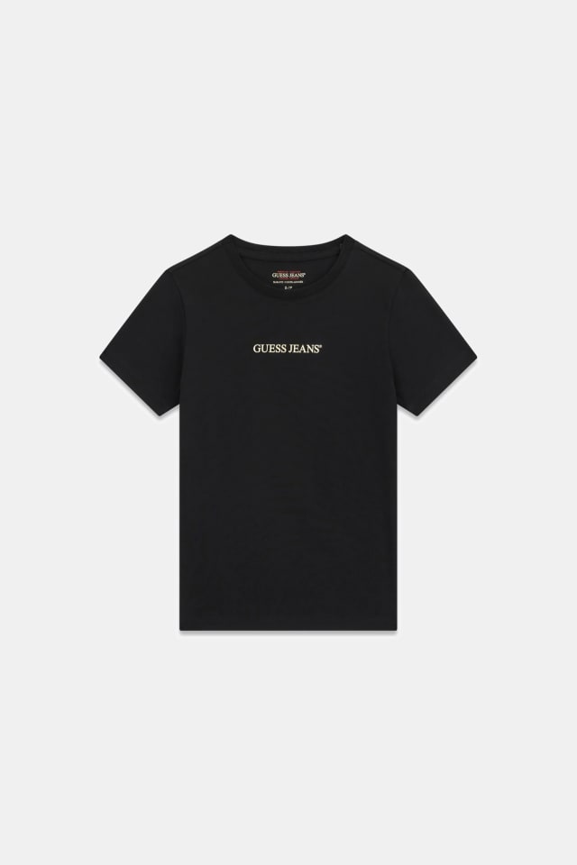 Camiseta con logotipo estampado corte slim