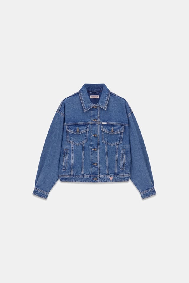 Chaqueta vaquera trucker corte holgado