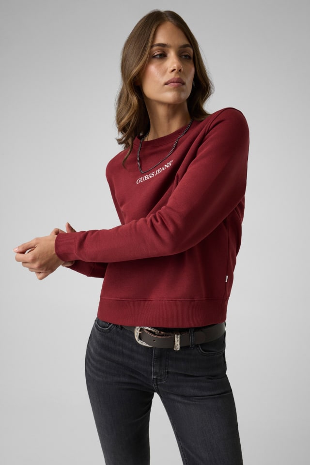 Sweatshirt logo bordado