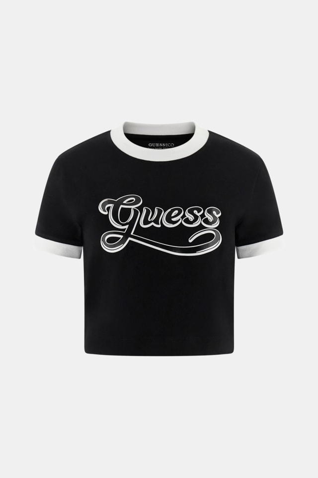 T-shirt curta logo boxy