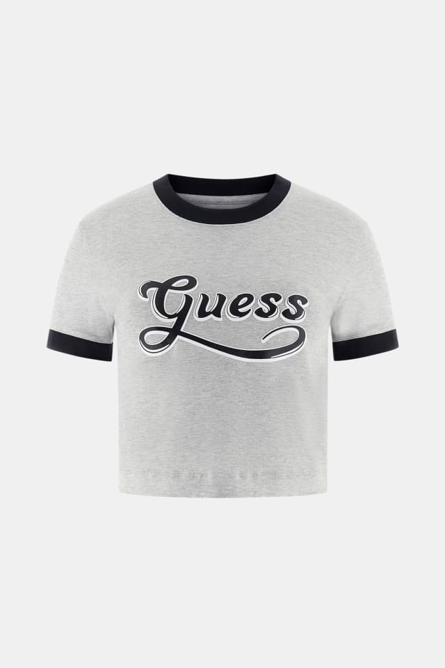 T-shirt curta logo boxy