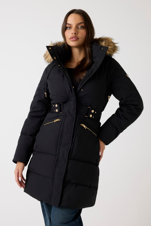 Long puffer jacket