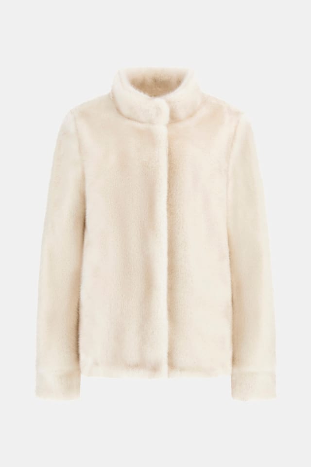 Chaqueta de pelo sintético
