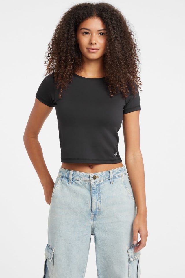 Mikrofiber crop top