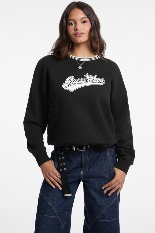 Sweatshirt com logótipo estampado