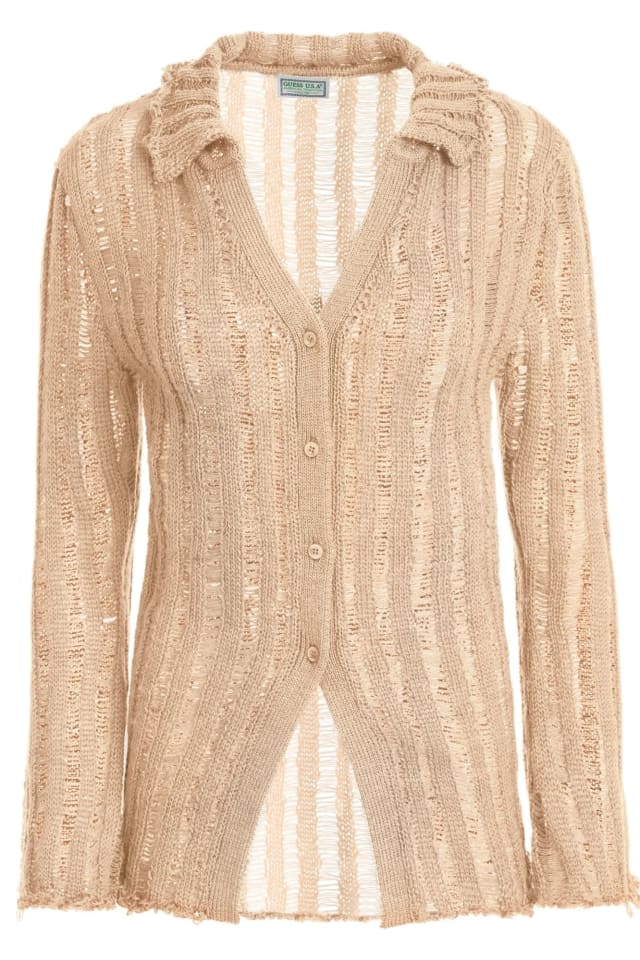 Vest van gemengde wol