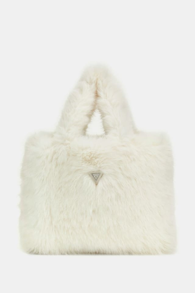 Furry mini handbag