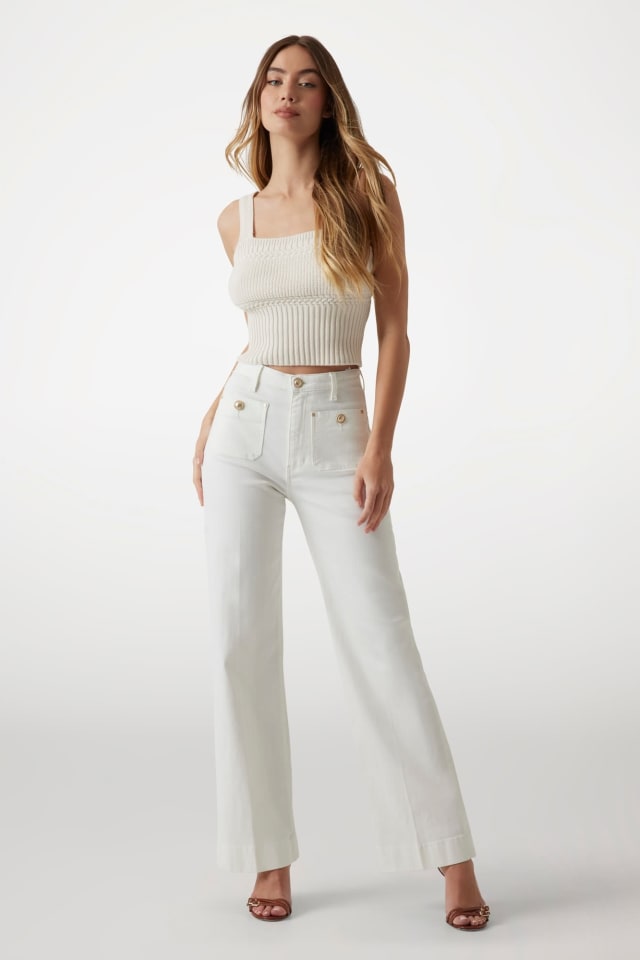 Vaqueros wide-leg