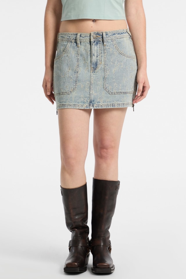 Minigonna jeans
