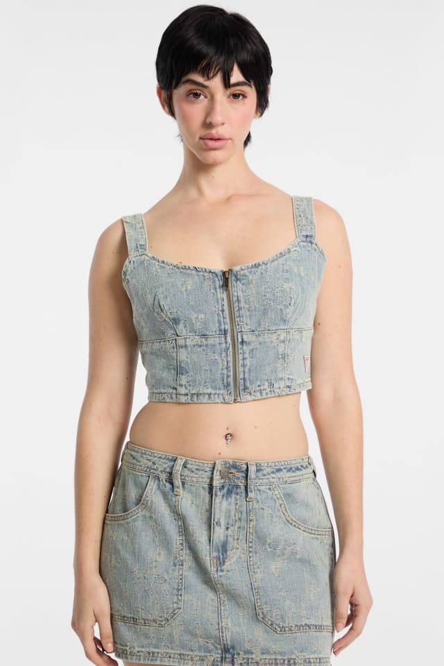 Bustier-Jeanstop