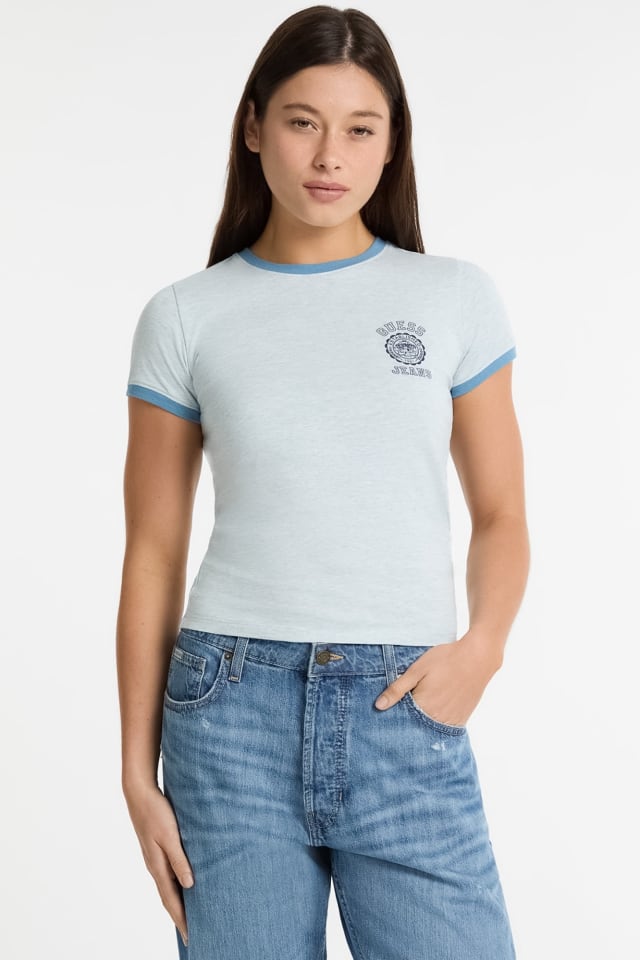 Camiseta con logotipo estampado
