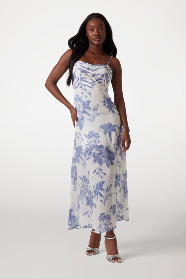 Chiffon maxikjole