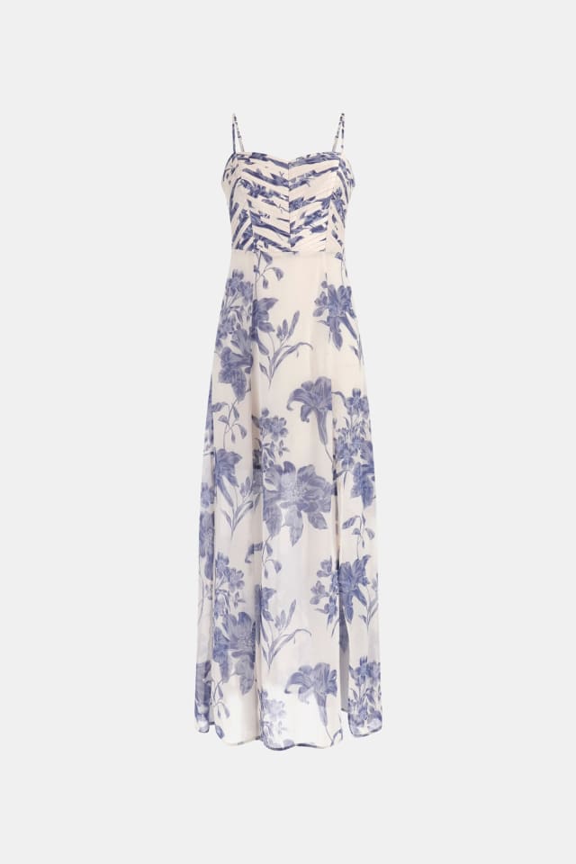 Vestido maxi de chiffon