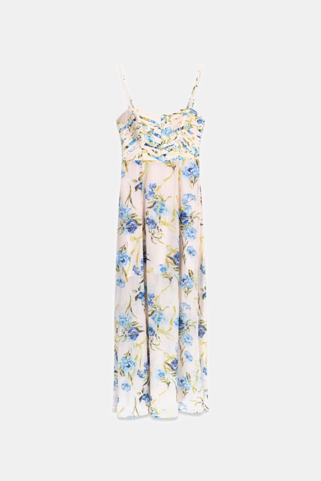 Vestido maxi de chiffon