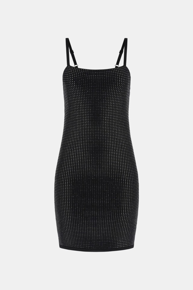 Vestido mini de malha