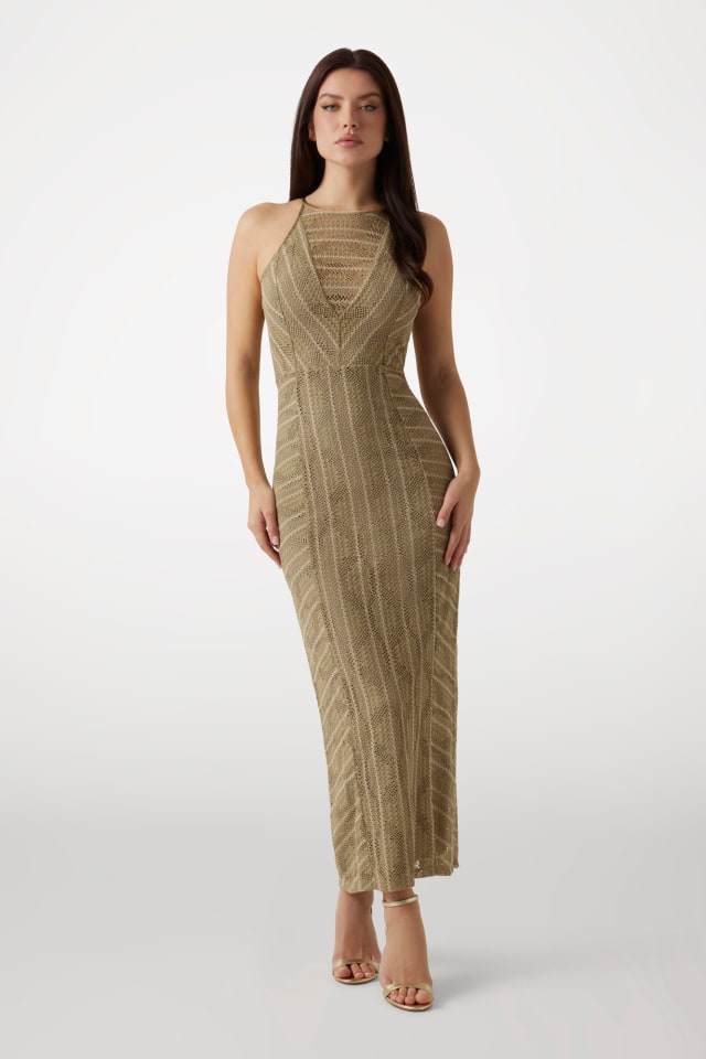 Rochie lungă mulată