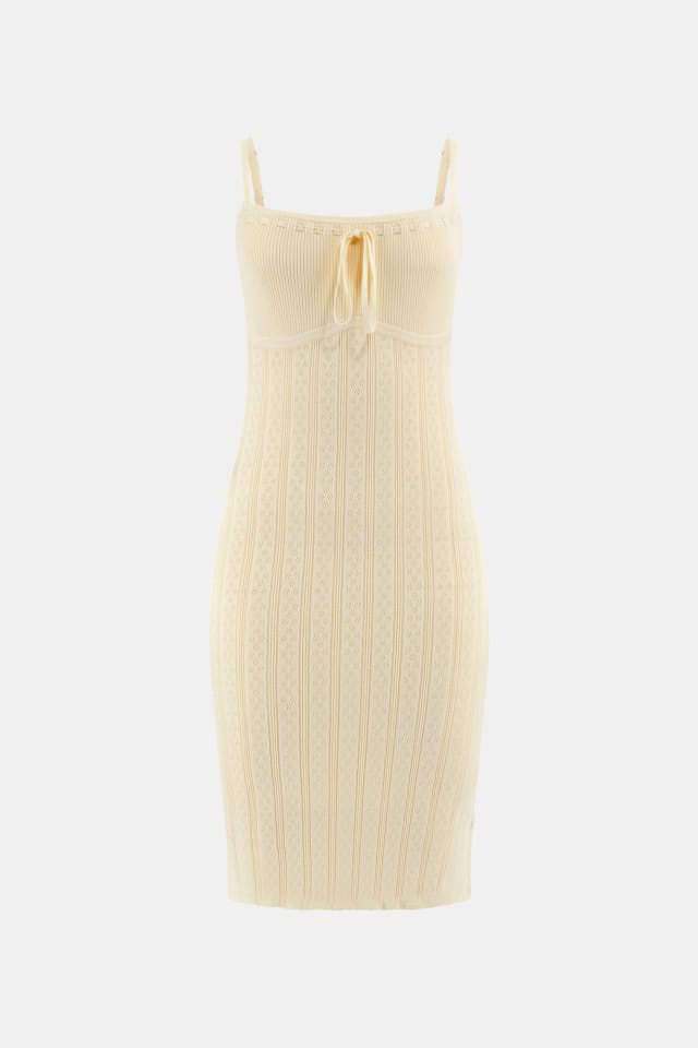 Vestido mini de punto ceñido