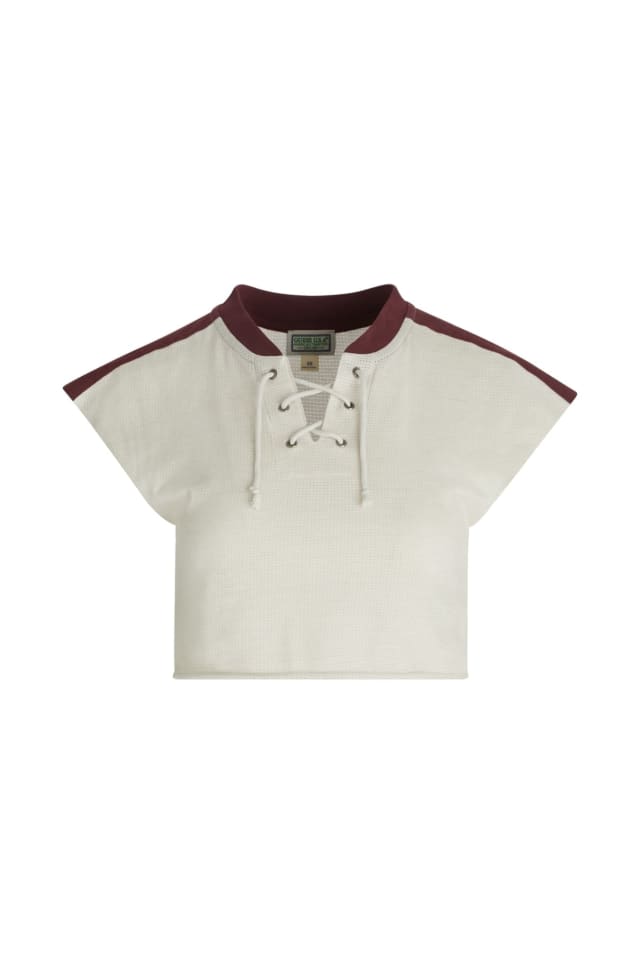 Camiseta con cordones