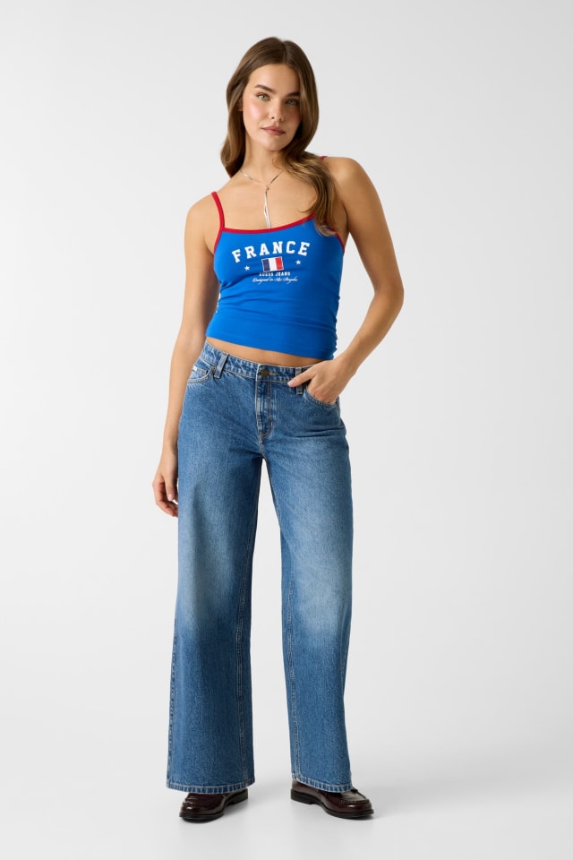 Jeans de pierna ancha G11