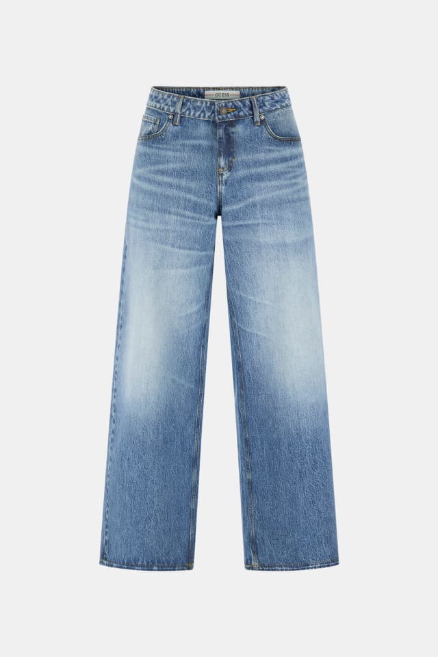 Vaqueros baggy de talle bajo