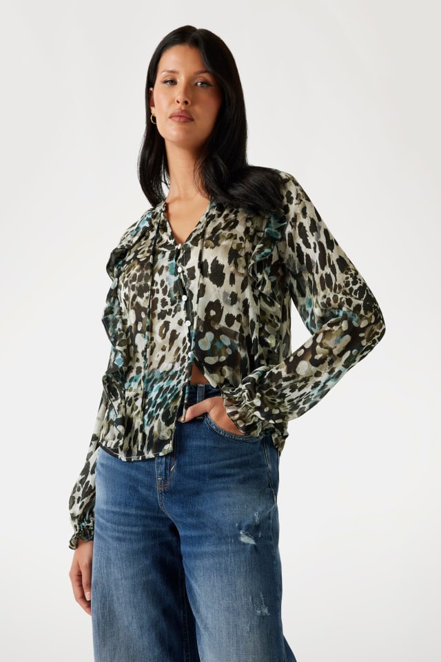 Blusa a balze