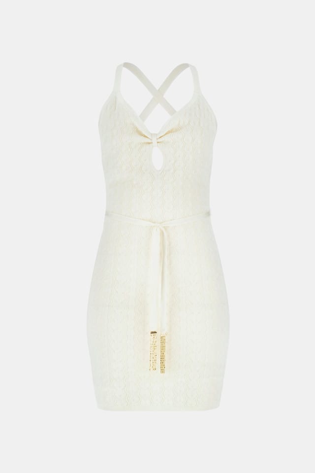 Vestido mini cintado