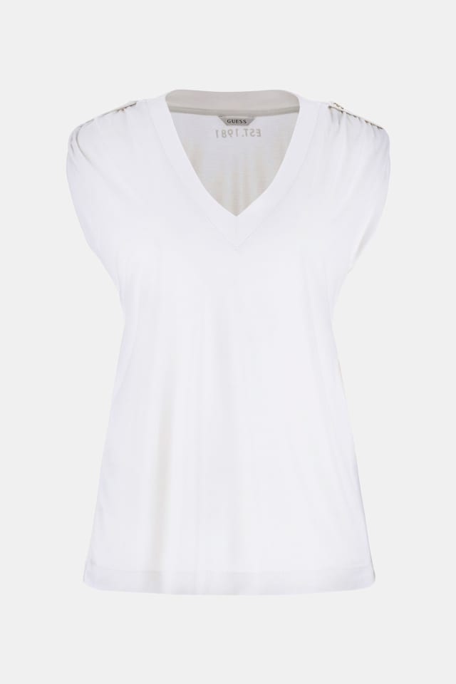 V-neck top