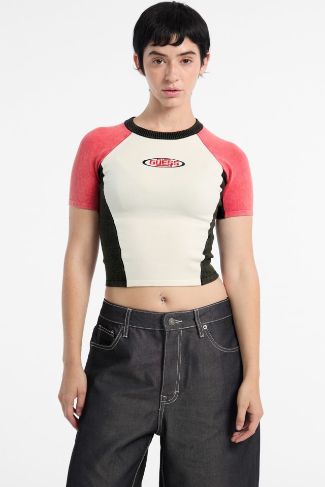 Cropped Pullover Logo