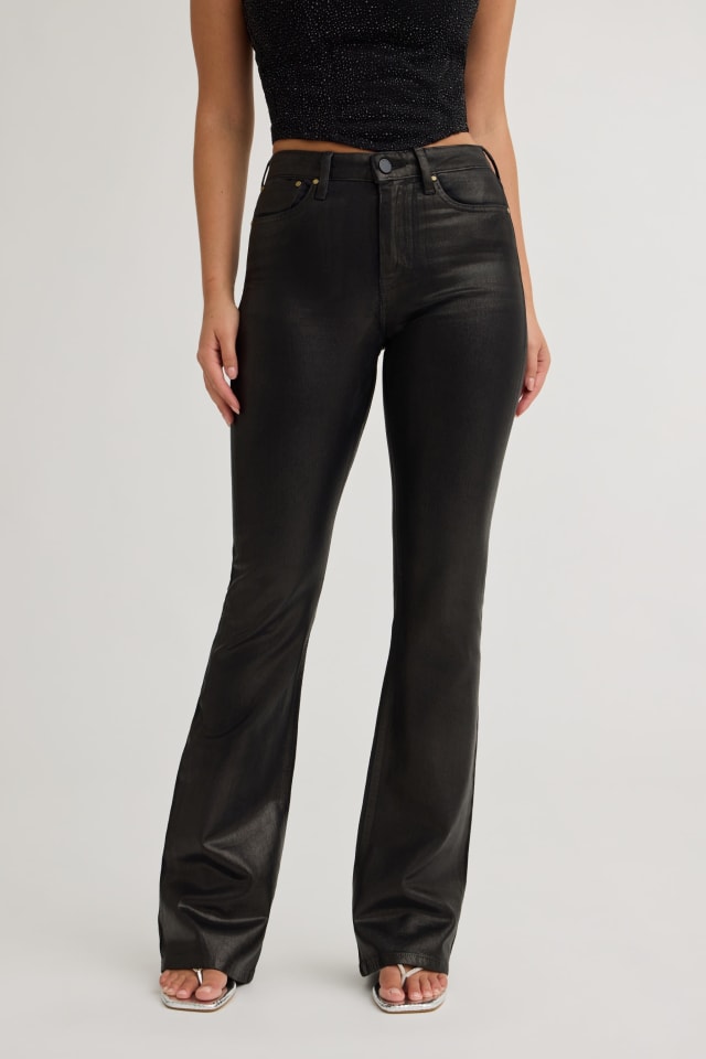 Calça jeans flare sexy