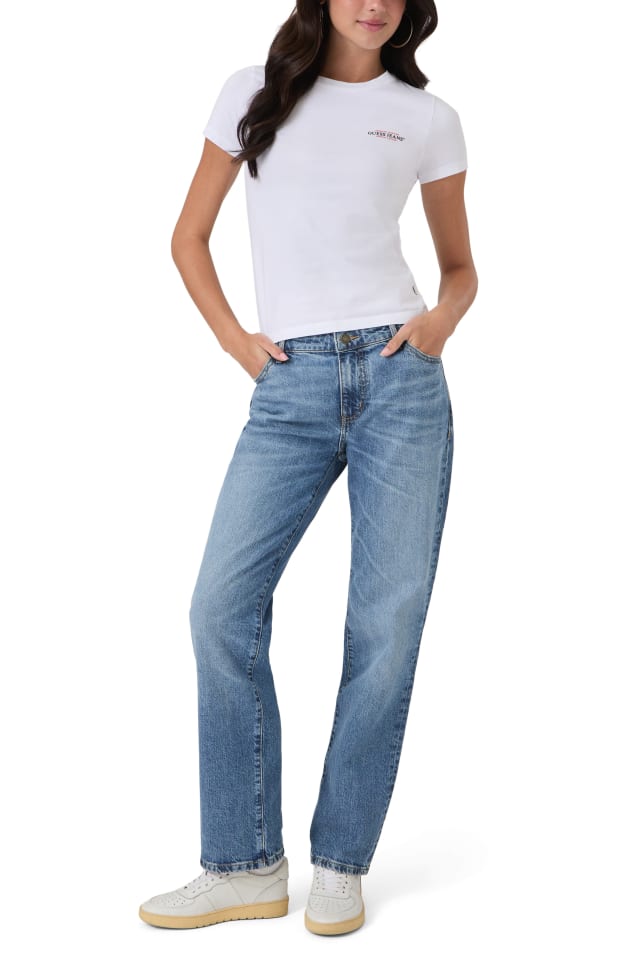 G08 Mid-Rise Straight Jeans