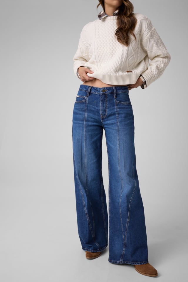 Calça jeans G13 de cintura baixa