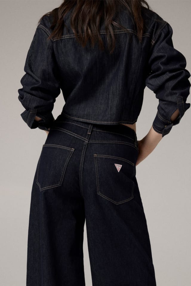 Wide leg jeans