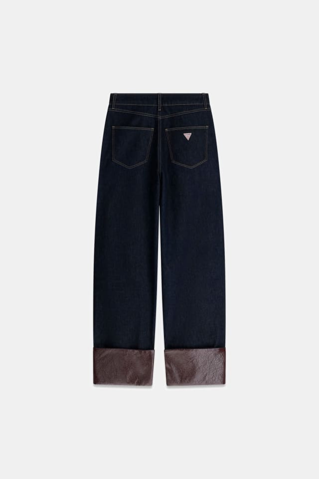 Jeans a gamba larga