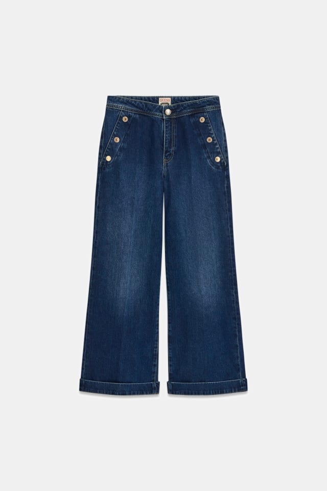 Calça jeans Lizie até o tornozelo
