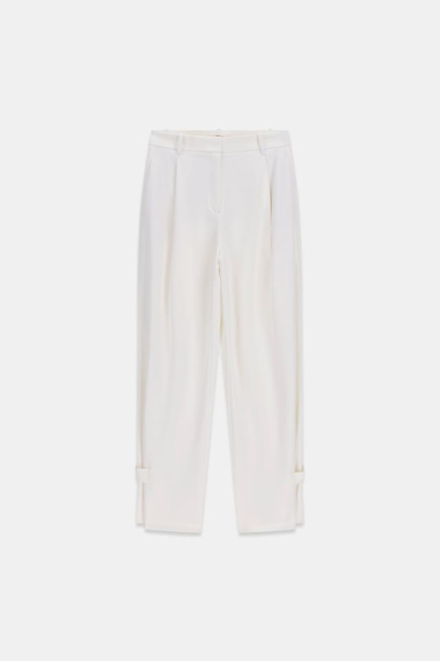 Pantalones de mezcla de lana Leonie