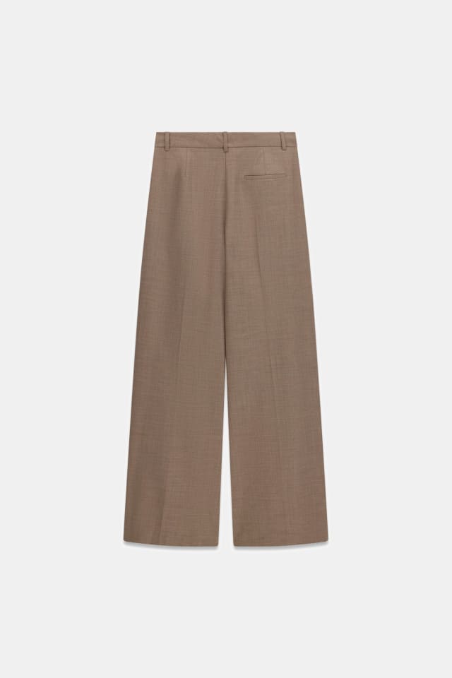 Calças Chino de perna reta Leonie