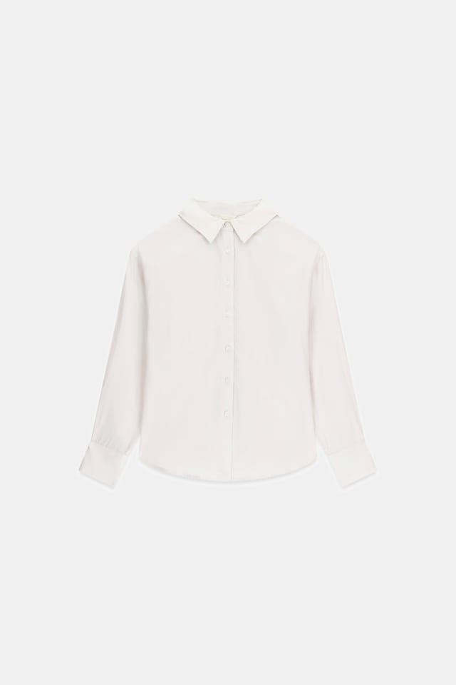 Camisa con logo de viscosa