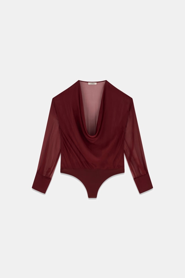 Body de seda Leonie